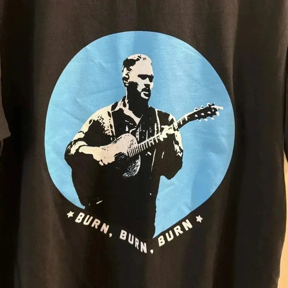 Zach Bryan Shirt Burn Burn Burn Tour Official Merch Tee - Picture 3 of 4